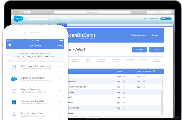 ScanBizCards Enterprise - Enterprise Card Scanning & CRM Export ScanBizCards Enterprise - Enterprise Card Scanning & CRM Export