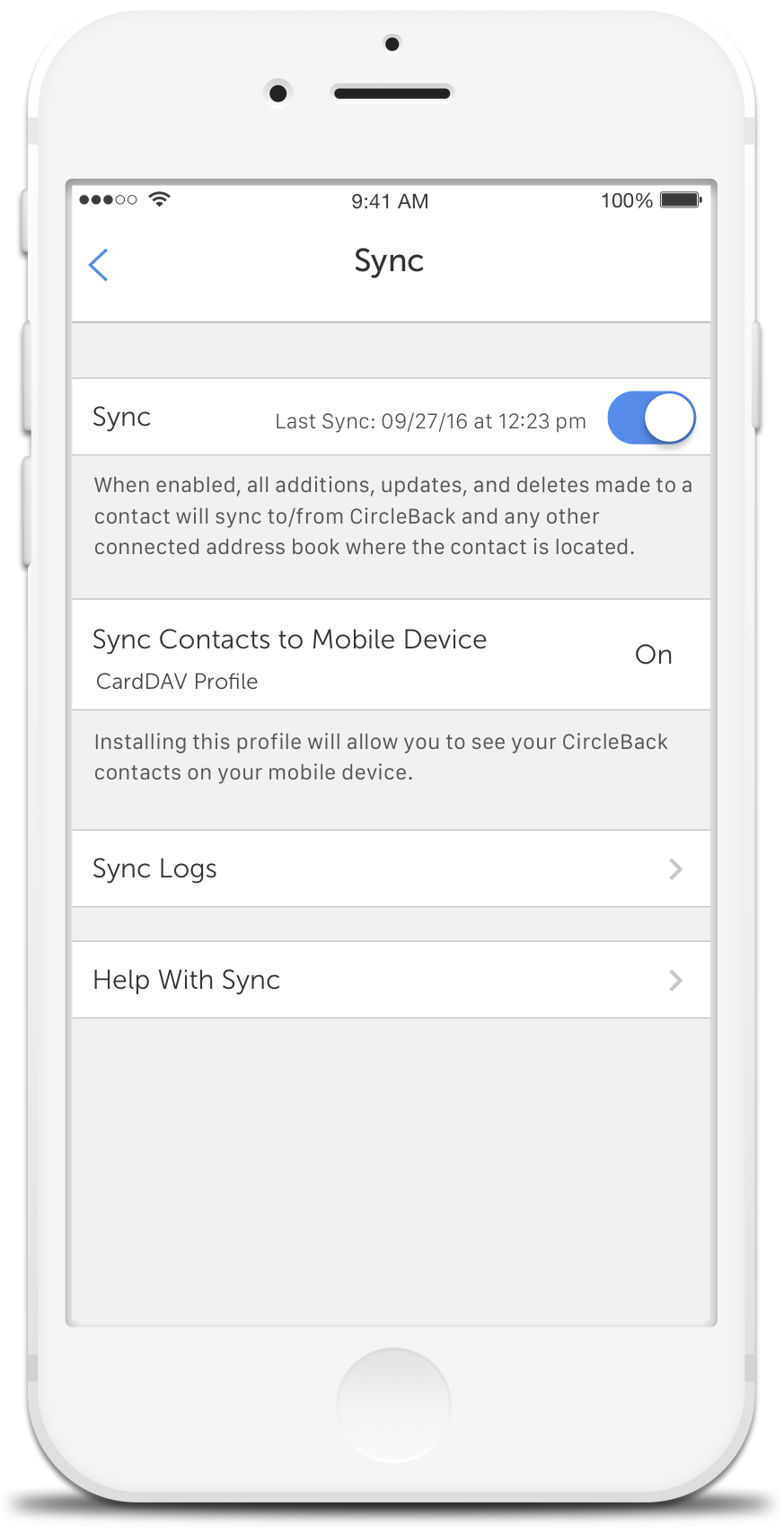 CircleBack - Address Book & Contact Sync
