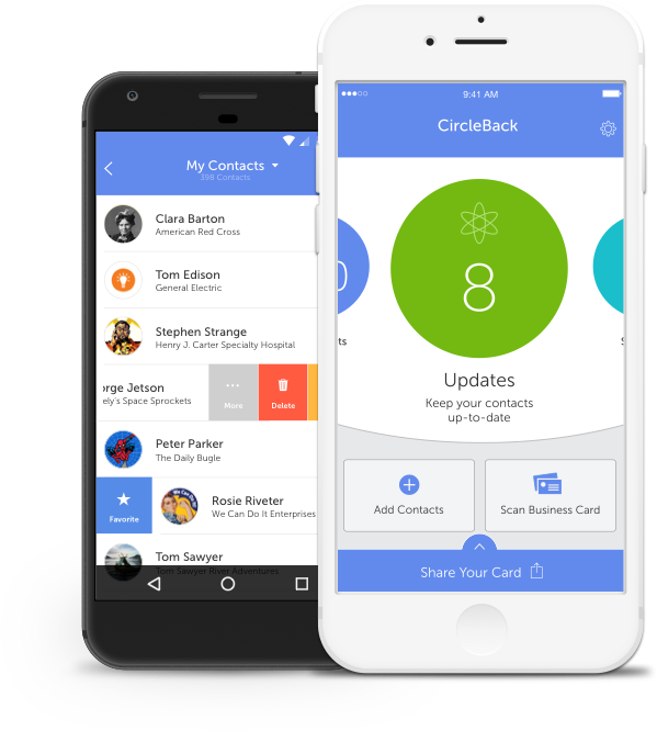 CircleBack - Address Book Management and Contact Updates